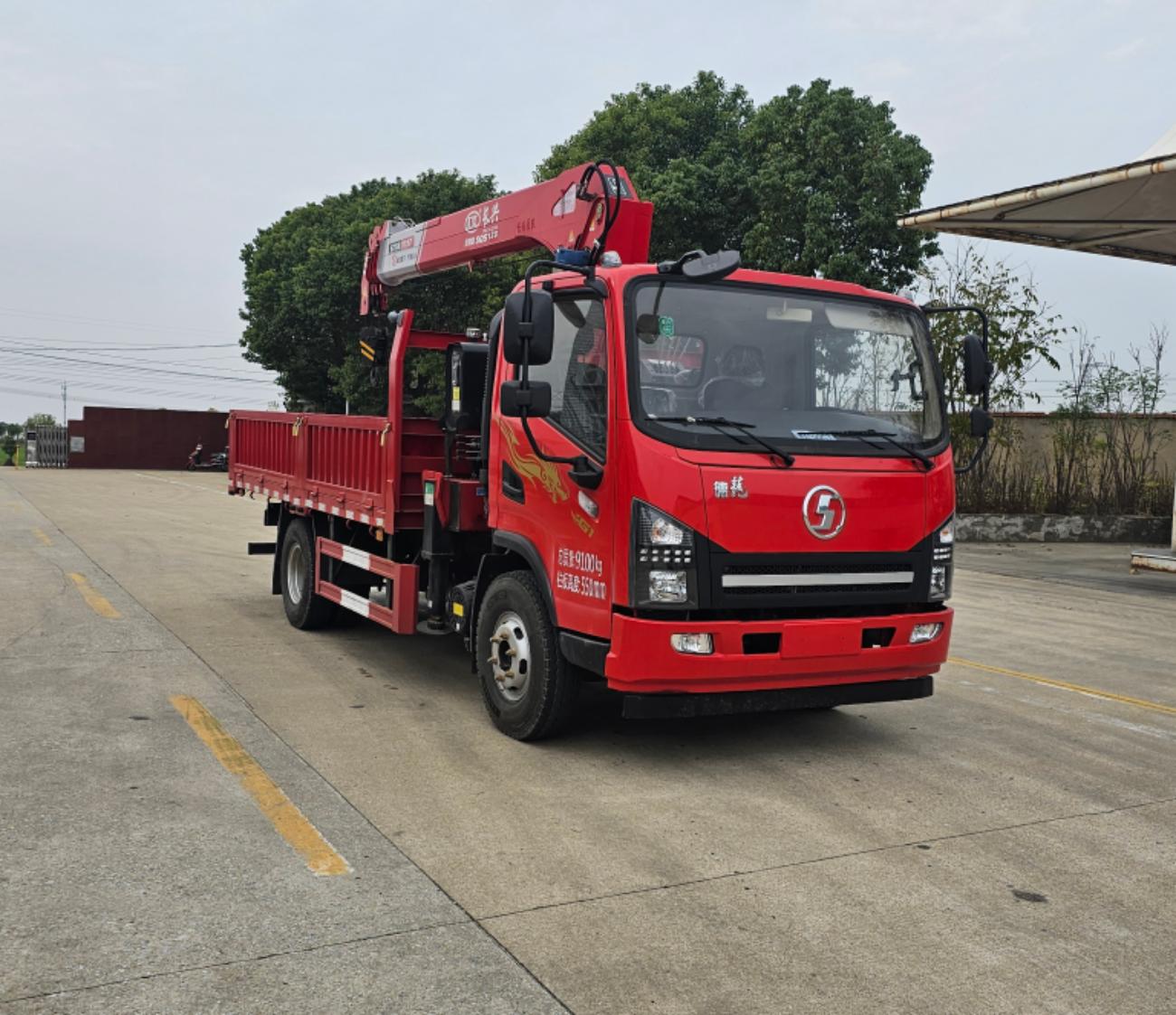 XCL5090JSQS6型隨車起重運輸車圖片