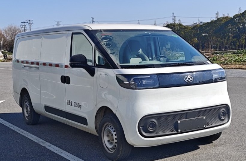 大通牌SH5033XXYU6BEV-Z50純電動廂式貨車公告圖片