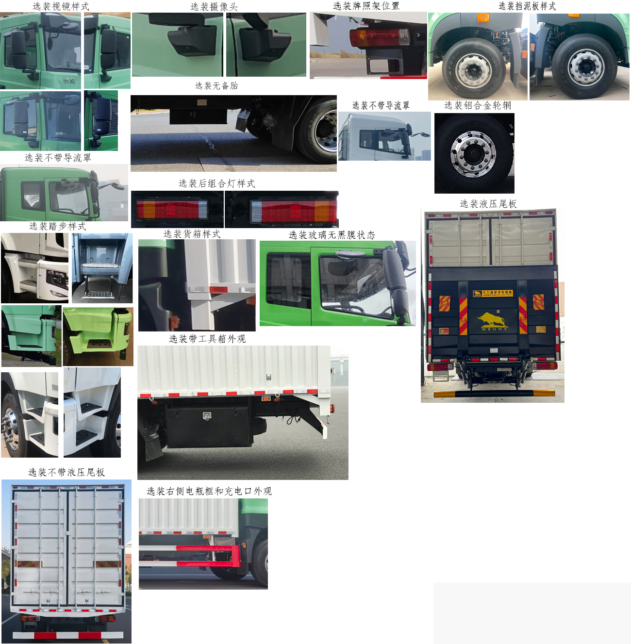 遠程牌HN5181XXYH32G1BEVY換電式純電動廂式運輸車公告圖片