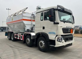 现场混装铵油炸药车