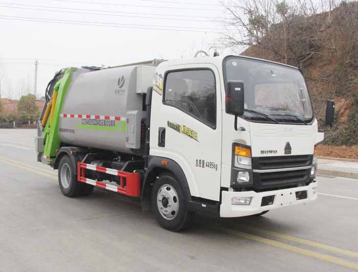 縱昂牌CLT5045ZYSZZ6A壓縮式垃圾車