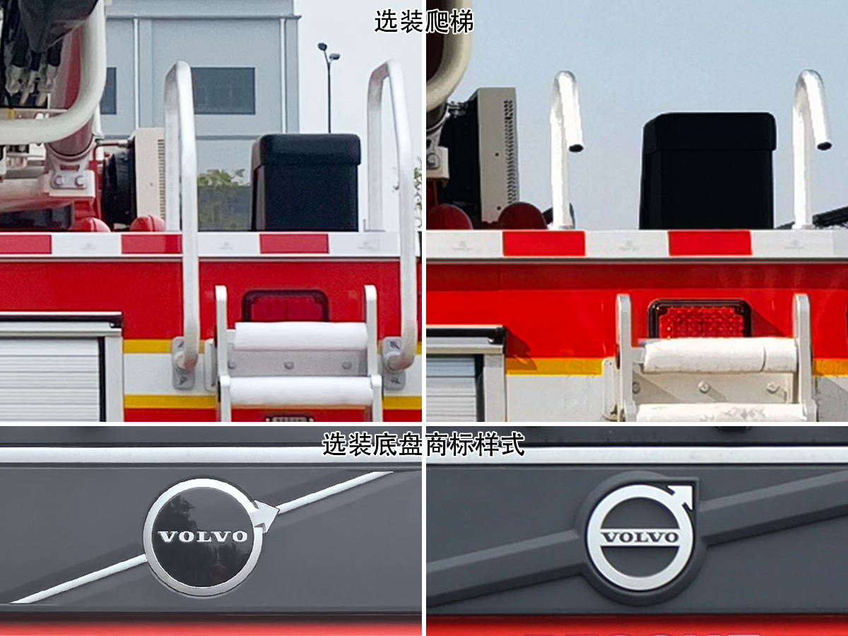 三一牌SYM5425JXFJP51舉高噴射消防車公告圖片