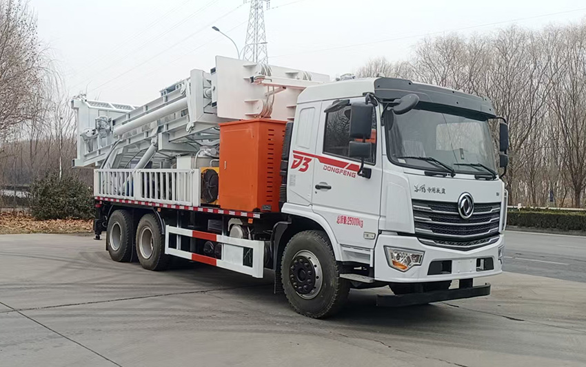 寶旭龍卡牌EBX5256TZJ鉆機(jī)車公告圖片