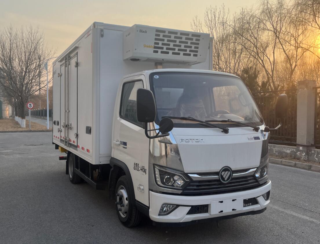 佳隆牌HJL5040XLCEVJA2純電動冷藏車