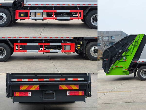 程力威牌CLW5180ZYSAHE壓縮式垃圾車(chē)公告圖片