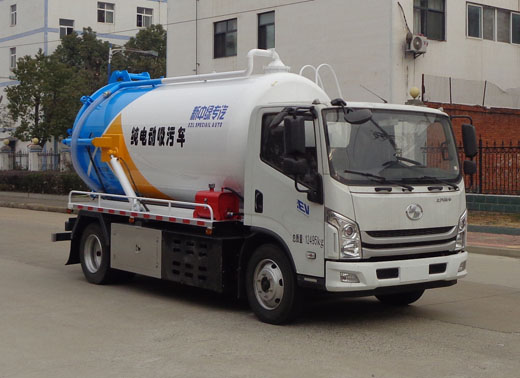 中潔牌XZL5125GXWBEV純電動(dòng)吸污車公告圖片