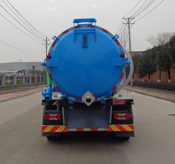 中潔牌XZL5125GXWBEV純電動(dòng)吸污車公告圖片