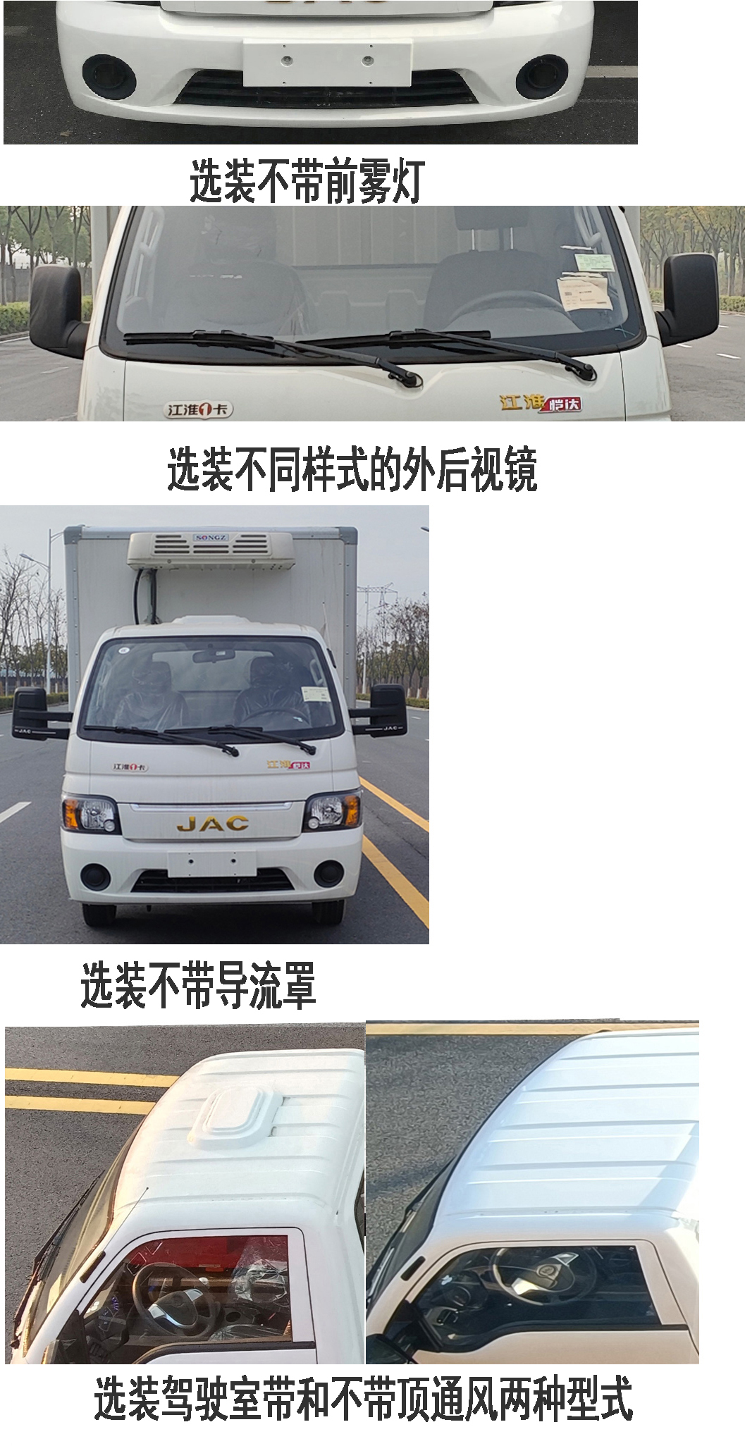 江淮牌HFC5036XLCPV3E8B3S冷藏車公告圖片