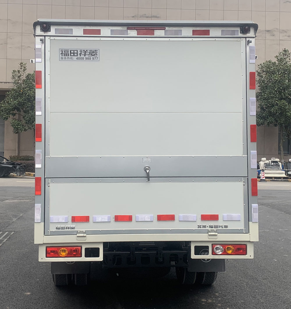 福田牌BJ5030XYK4JV7-80翼開啟廂式貨車公告圖片