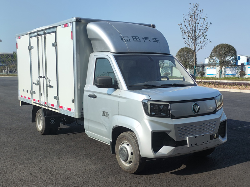 福田牌BJ5030XXYEV83純電動(dòng)廂式貨車公告圖片