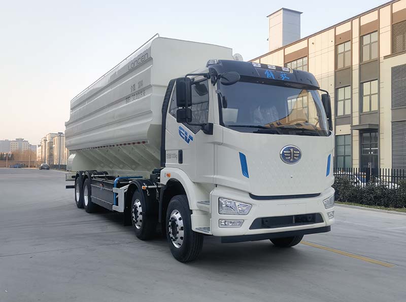 LLC5312ZSLBEV1型純電動散裝飼料運輸車圖片