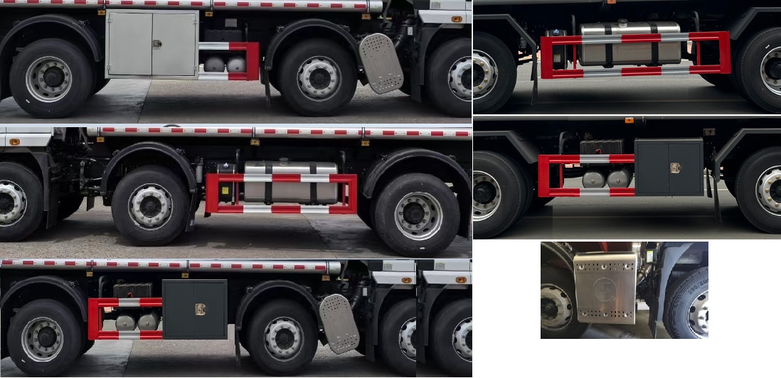 榮駿達牌HHX5250GPGL6普通液體運輸車公告圖片