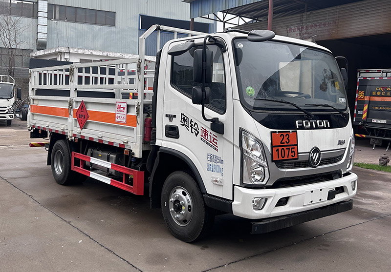 楚飛牌CLQ5090TQP6BJ氣瓶運輸車公告圖片