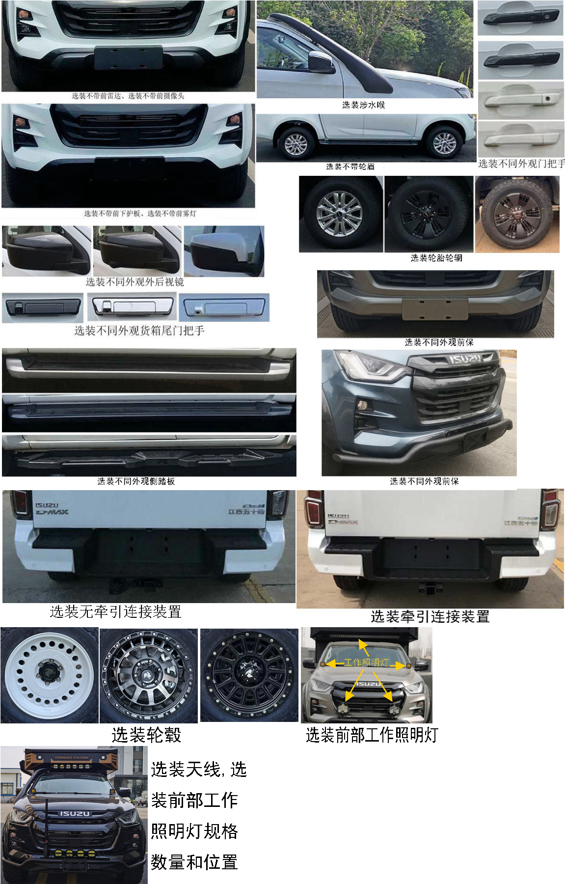 征服獵鷹牌ZHP5033XLJ旅居車公告圖片