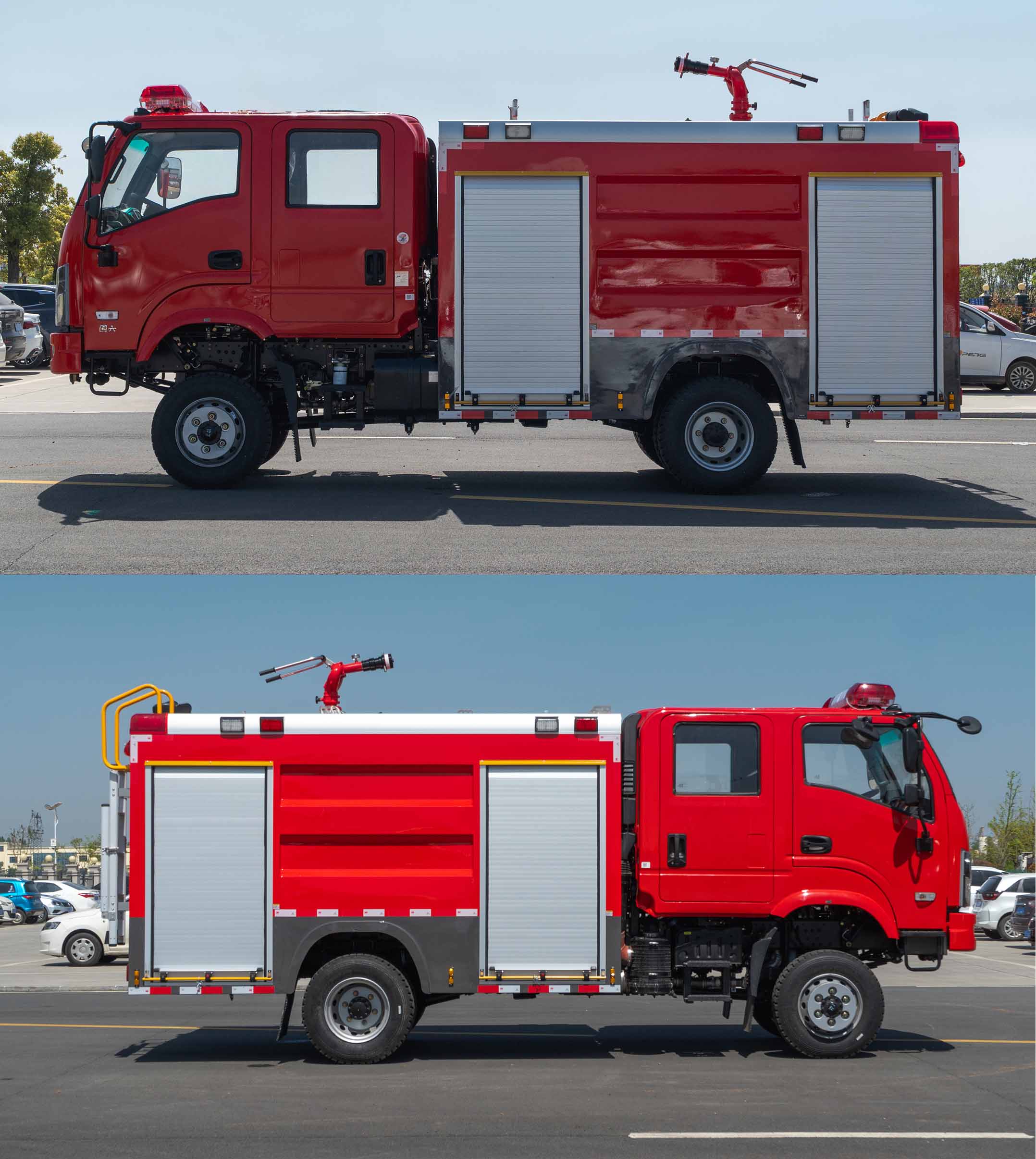 凱力風(fēng)牌KLF5110GXFSG40/D6B水罐消防車公告圖片