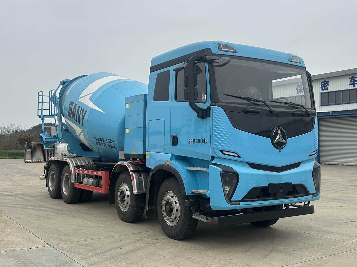 三一牌SYM5318GJB3BEV純電動(dòng)混凝土攪拌運(yùn)輸車(chē)公告圖片