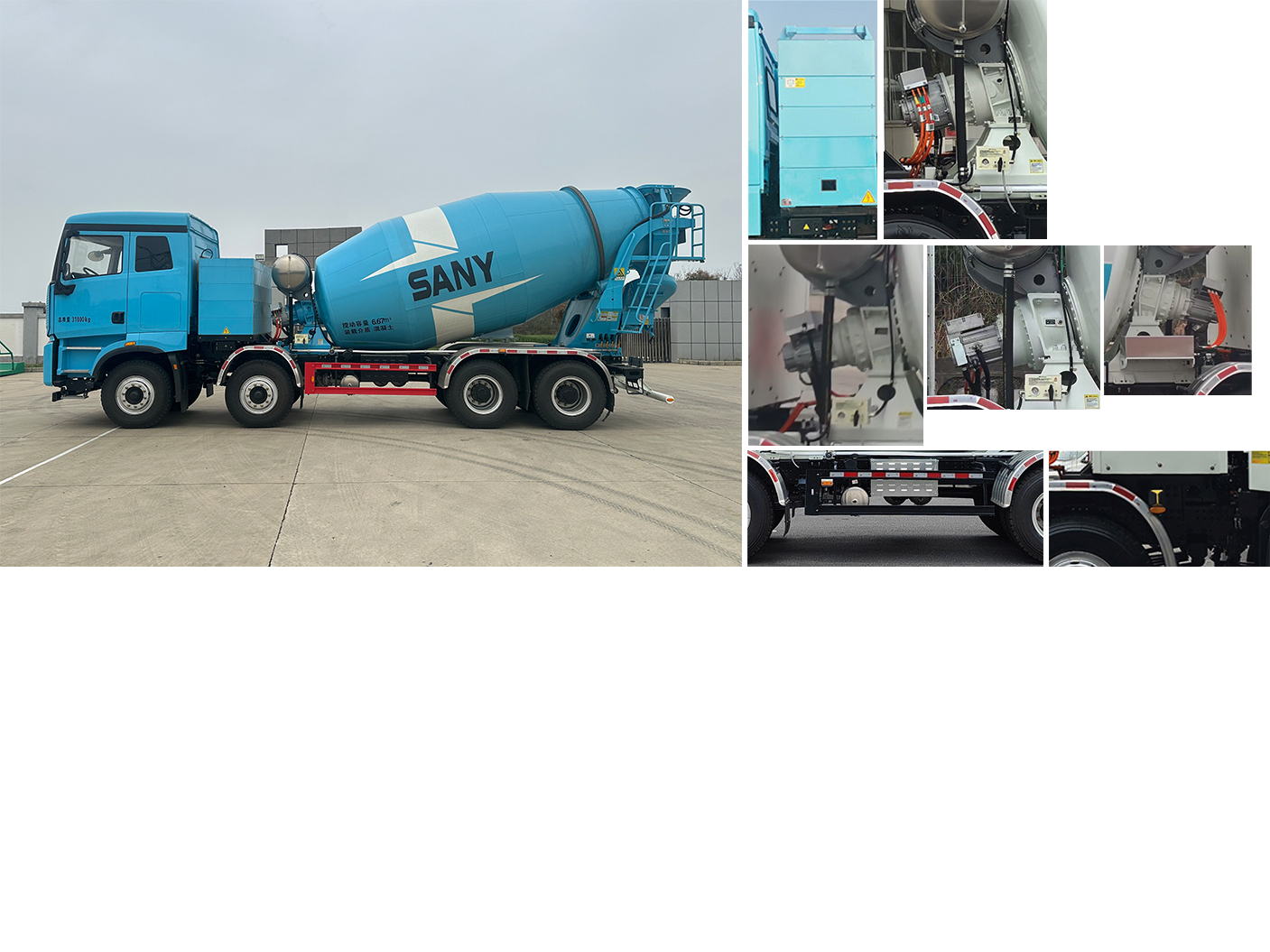 三一牌SYM5318GJB3BEV純電動(dòng)混凝土攪拌運(yùn)輸車(chē)公告圖片