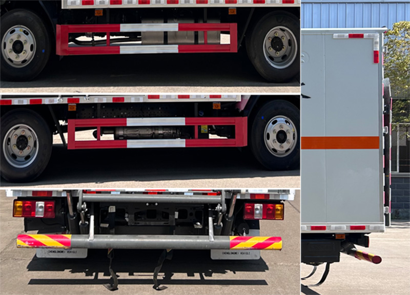 楚飛牌CLQ5042XRY6JX易燃液體廂式運(yùn)輸車公告圖片