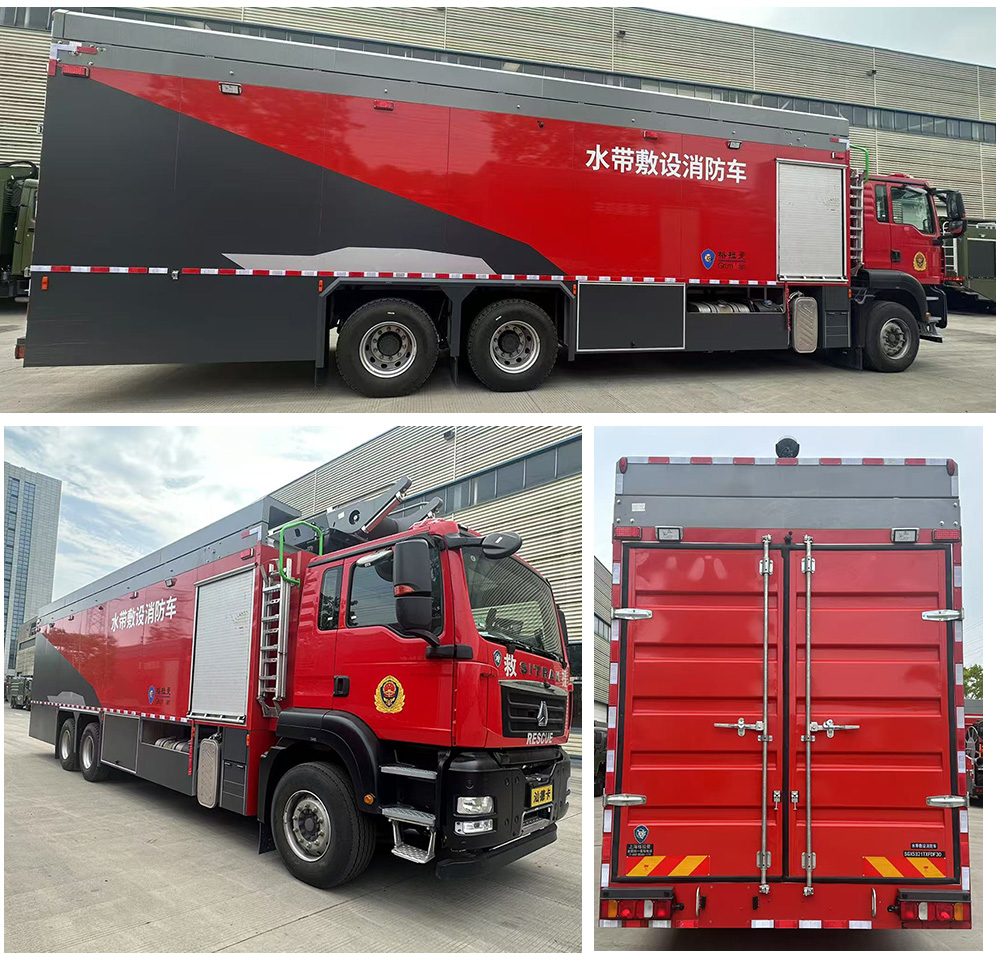 上格牌SGX5321TXFDF30水帶敷設消防車公告圖片