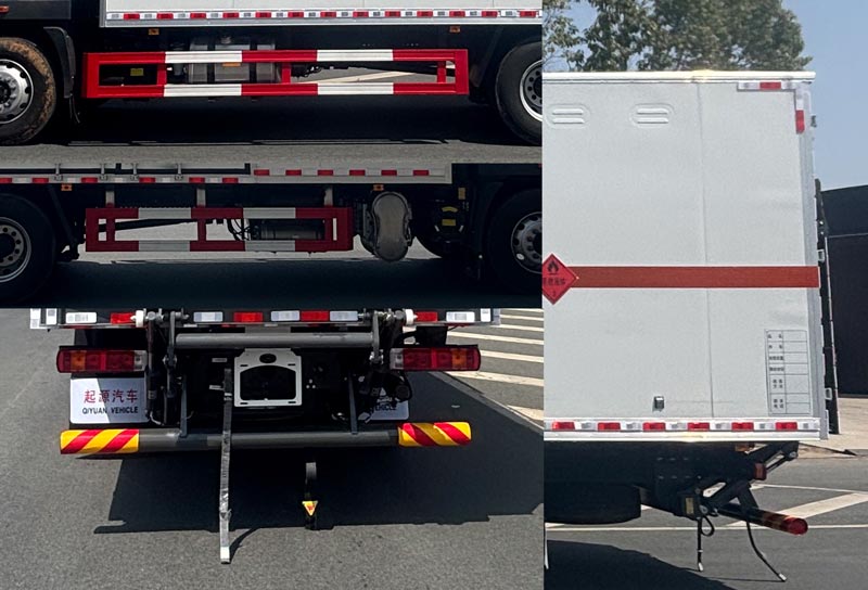 百捷牌QYY5181XRYBJ6易燃液體廂式運(yùn)輸車(chē)公告圖片