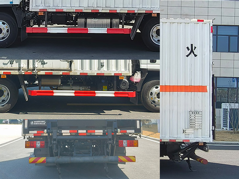 專威牌HTW5070XRYJX6易燃液體廂式運輸車公告圖片