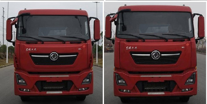 傳旗重科牌CQH5250ZYS6DF壓縮式垃圾車公告圖片