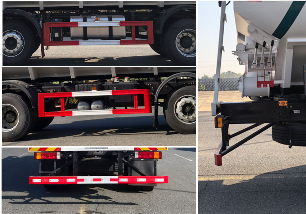 榮駿達牌HHX5250ZSLSX6散裝飼料運輸車公告圖片