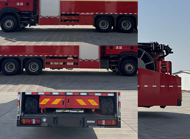 上格牌SGX5300TXFBP200/YDXZ泵浦消防車(chē)公告圖片