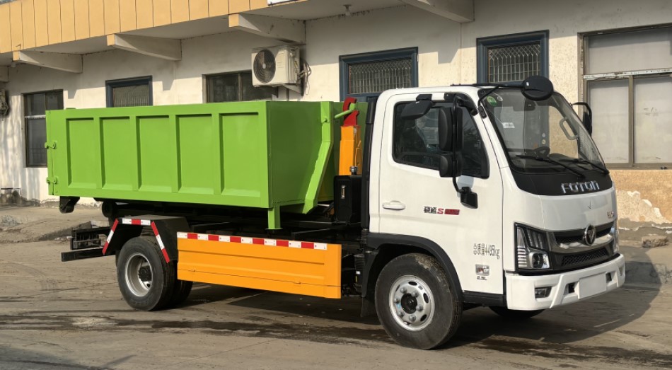 祥農(nóng)達(dá)牌SGW5042ZXXBJ6車廂可卸式垃圾車公告圖片