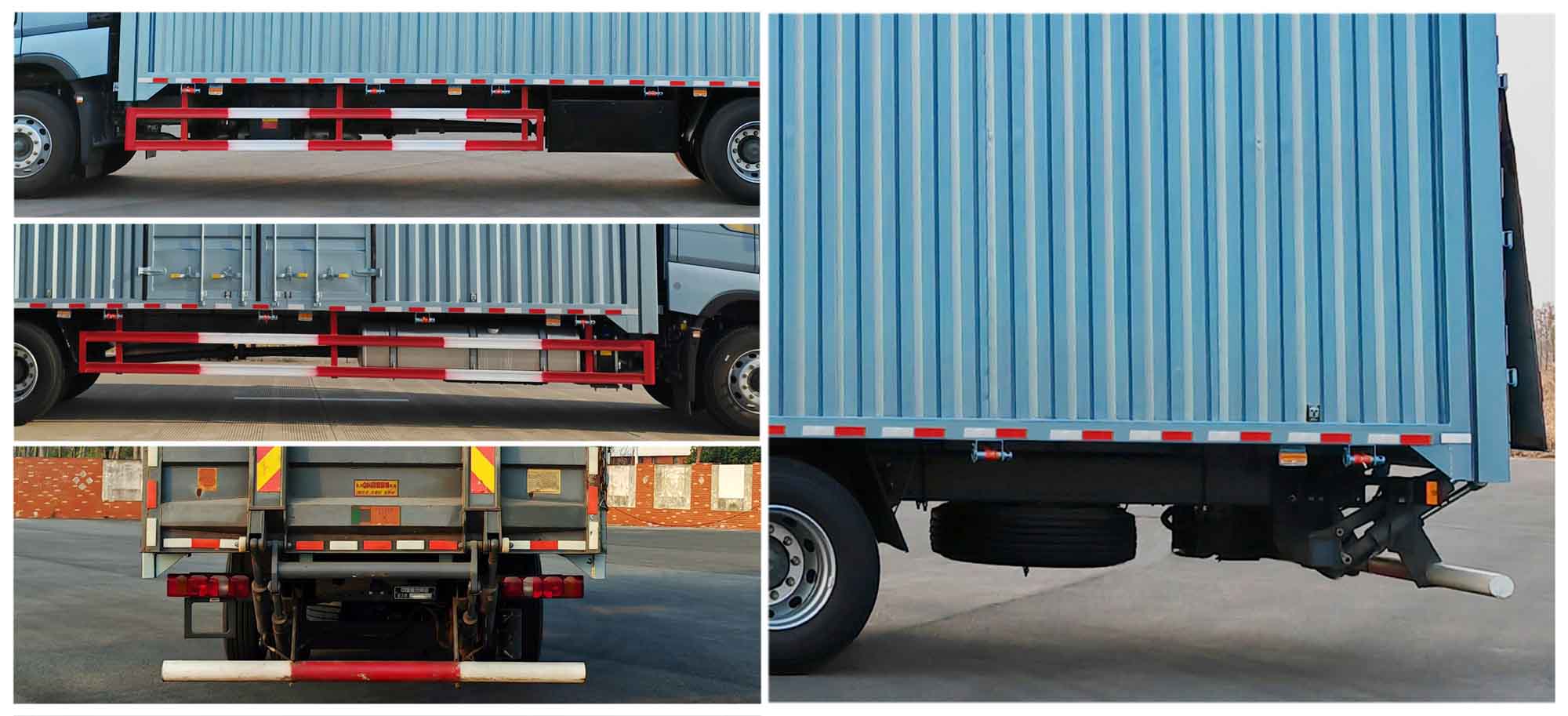 豪沃牌ZZ5187XYKN711KF1H翼開啟廂式貨車公告圖片