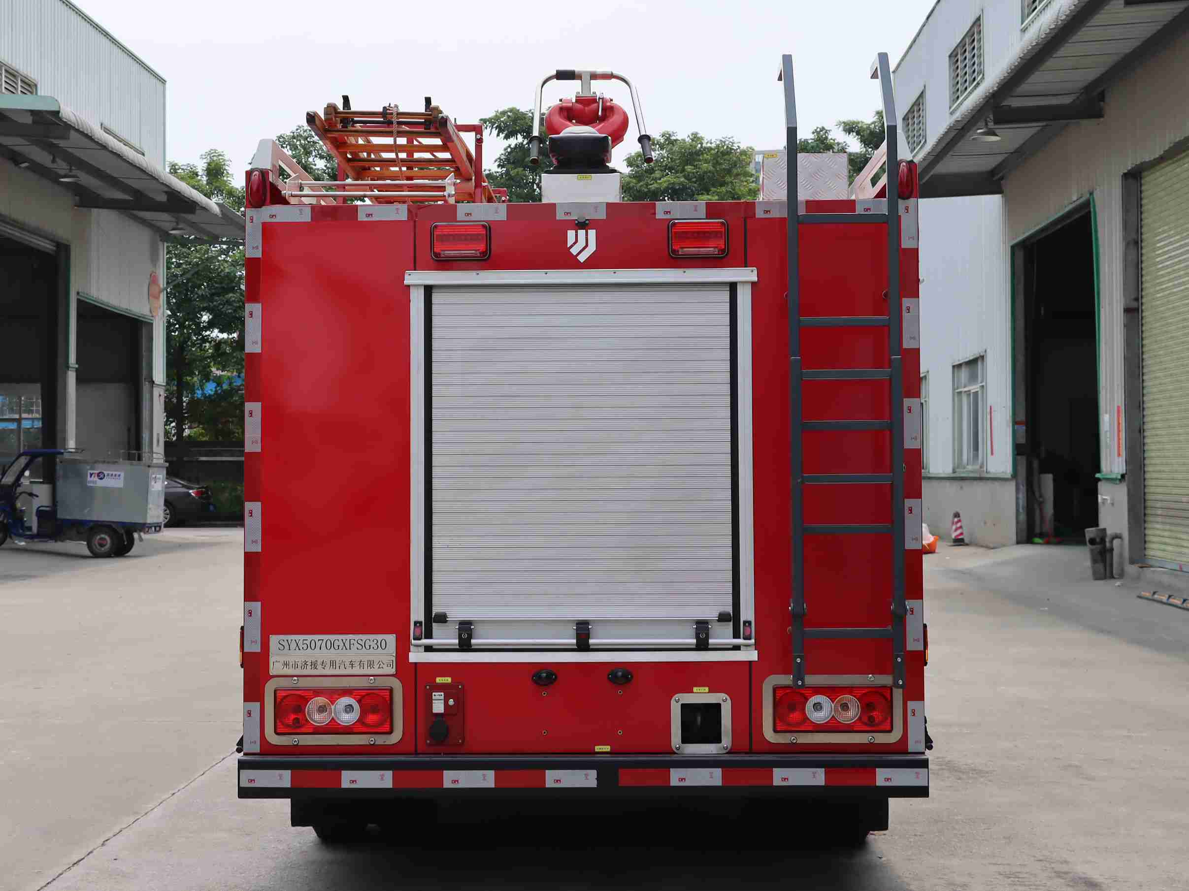 濟援牌SYX5070GXFSG30水罐消防車公告圖片