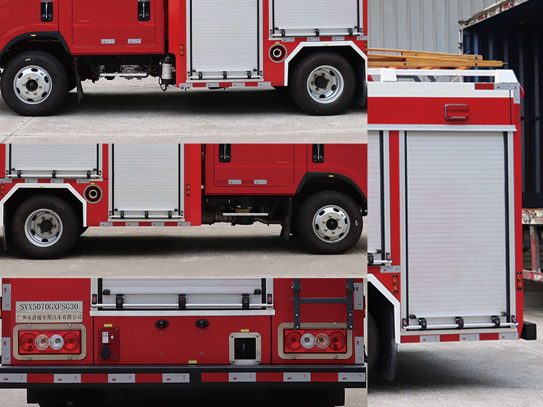 濟援牌SYX5070GXFSG30水罐消防車公告圖片