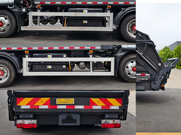 富巖汽車牌HWL5122ZYSEBEV純電動壓縮式垃圾車公告圖片