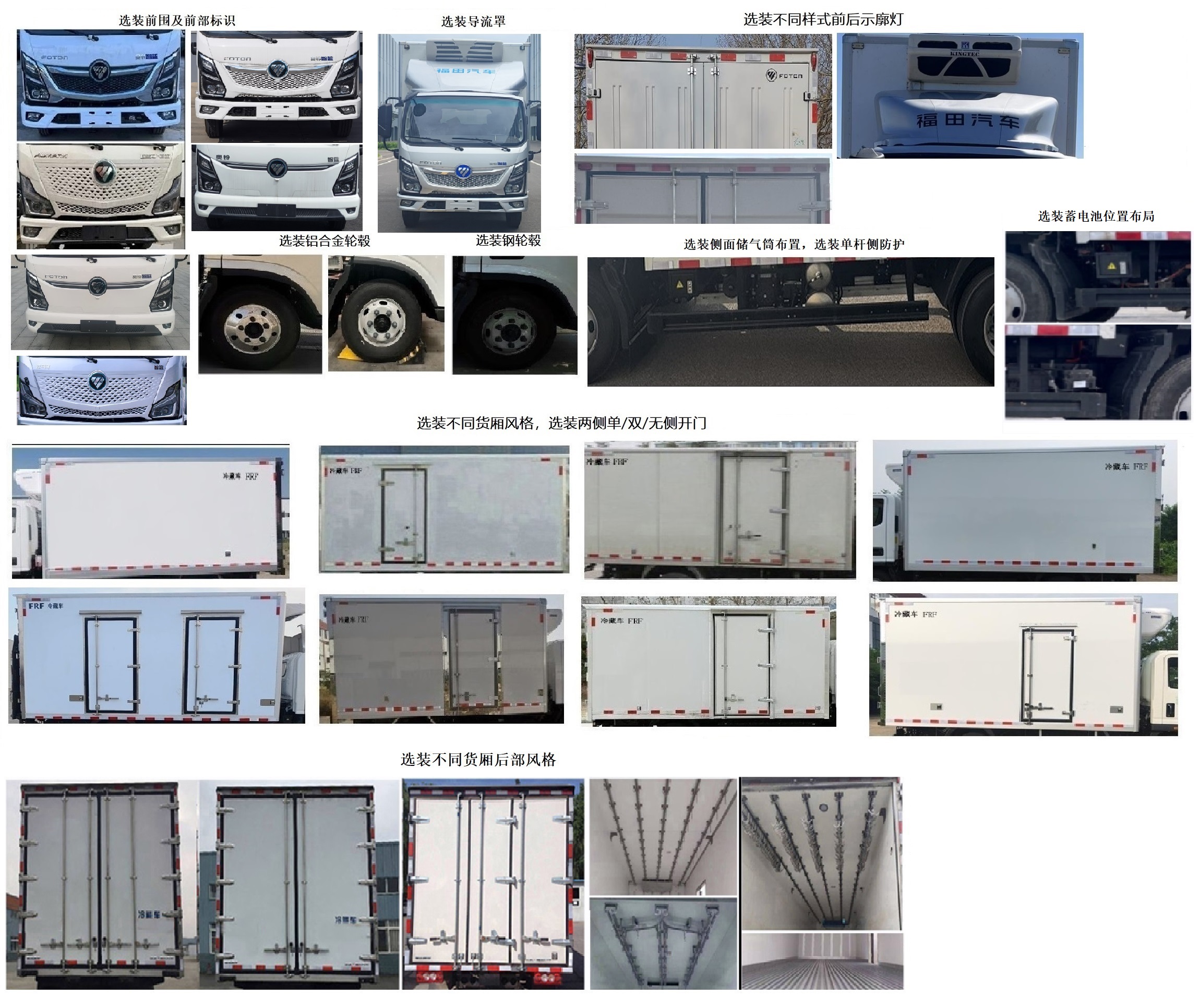 福田牌BJ5098XLCEV1純電動(dòng)冷藏車公告圖片