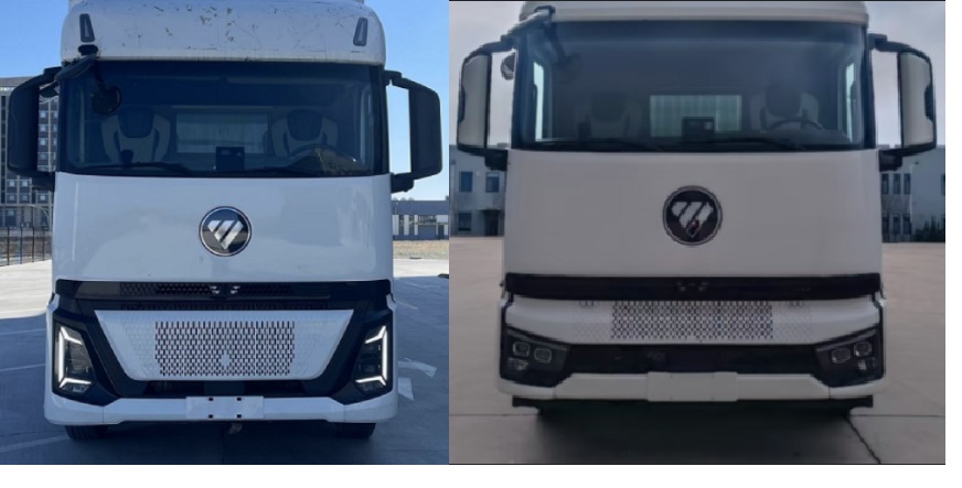 福田牌BJ5166XYK-01翼開啟廂式貨車公告圖片