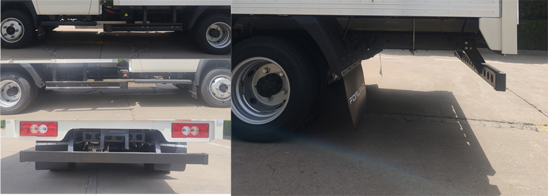 福田牌BJ5045XXYEV58純電動(dòng)廂式貨車公告圖片