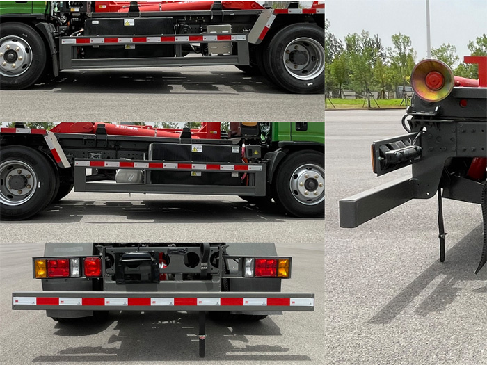 中植汽車牌CDL5120ZXXCDWBEV純電動(dòng)車廂可卸式垃圾車公告圖片