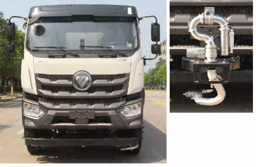 縱昂牌CLT5252GPSBJ6B綠化噴灑車公告圖片