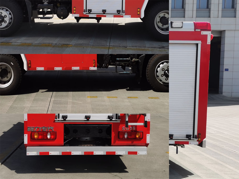 程力威牌CLW5100GXFSG35/AJP水罐消防車公告圖片