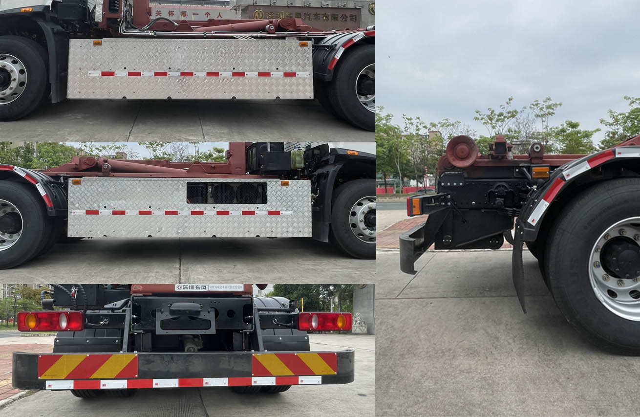 東風(fēng)牌EQ5181ZXXSBEV純電動(dòng)車廂可卸式垃圾車公告圖片