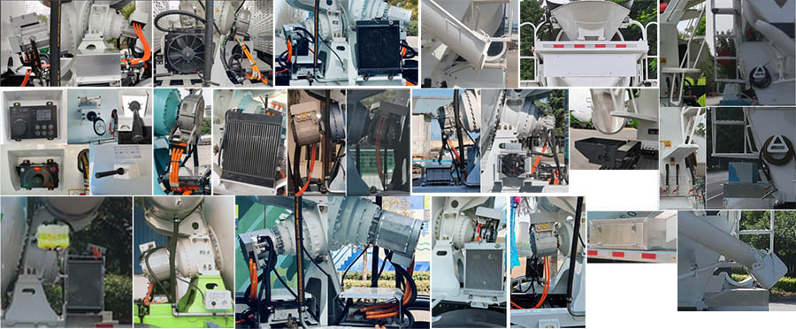 凌宇牌CLY5319GJB32BEV7純電動混凝土攪拌運(yùn)輸車公告圖片