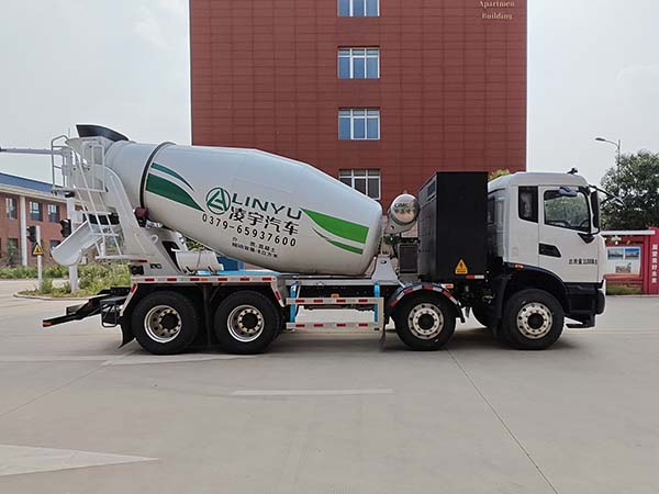 凌宇牌CLY5319GJB32BEV7純電動混凝土攪拌運(yùn)輸車公告圖片