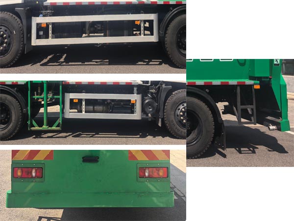 亞潔牌BQJ5180TCADFE6餐廚垃圾車(chē)公告圖片