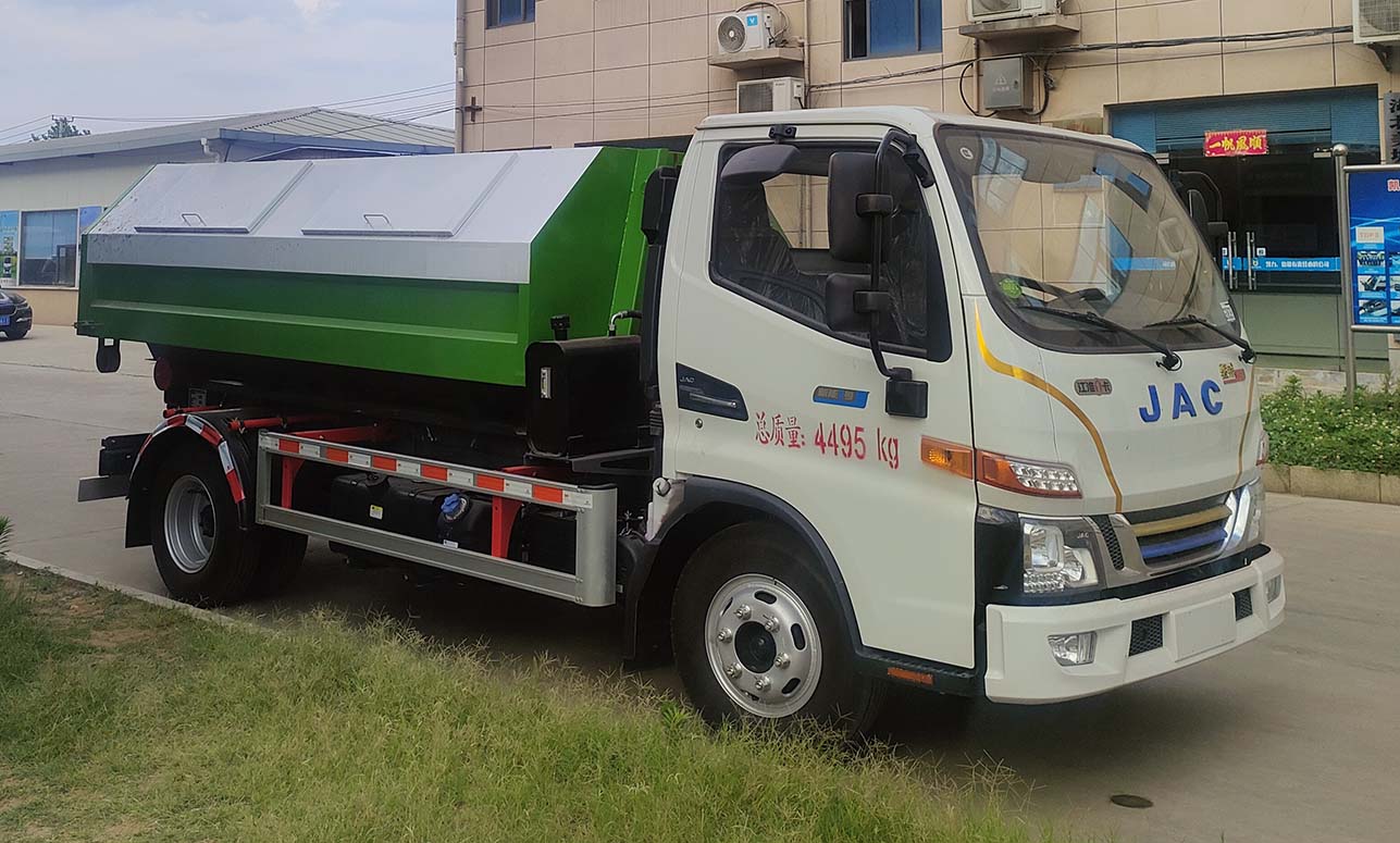 凱力風(fēng)牌KLF5040ZXXPHEV插電式混合動力車廂可卸式垃圾車公告圖片