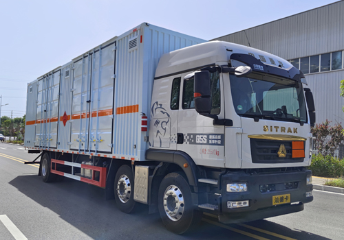 匯力威牌VVV5260XRYZZ6易燃液體廂式運輸車公告圖片