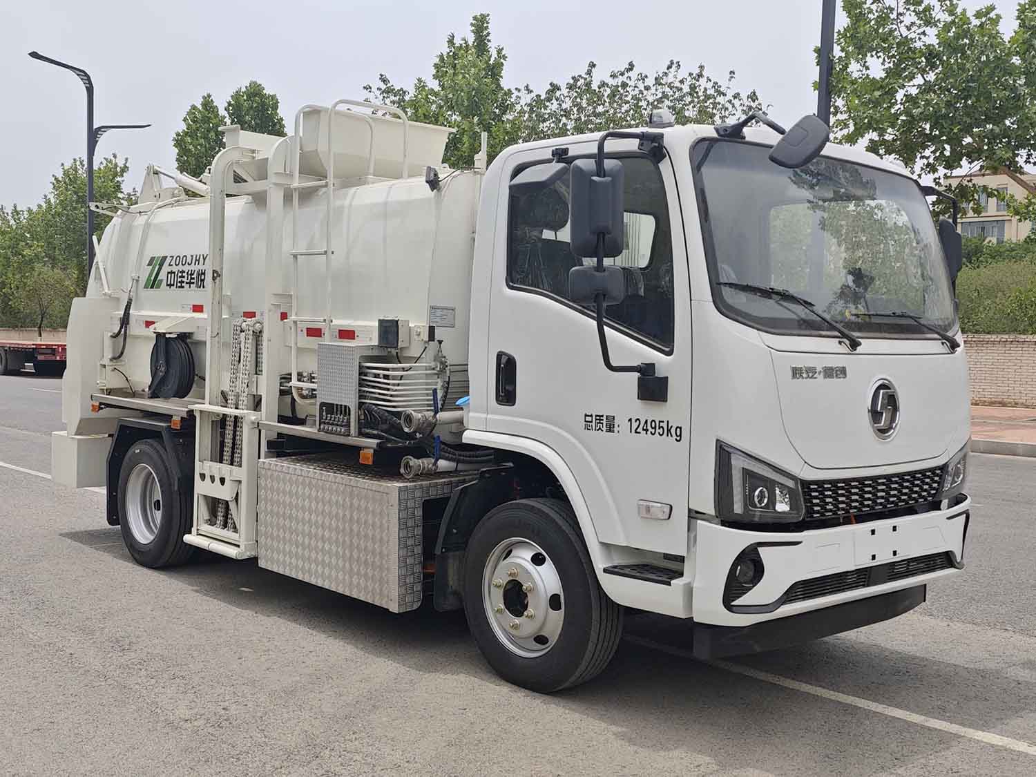 ZHN5120TCASXBEV型純電動餐廚垃圾車圖片