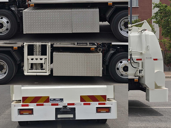 中佳華悅牌ZHN5120TCASXBEV純電動(dòng)餐廚垃圾車公告圖片