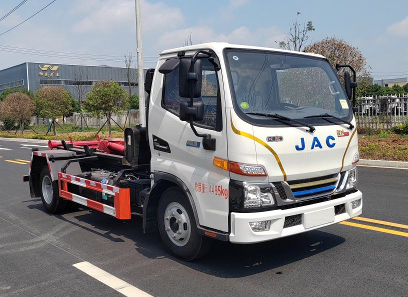 浩天星運(yùn)牌HTX5040ZXXYHEV插電式混合動(dòng)力車廂可卸式垃圾車公告圖片