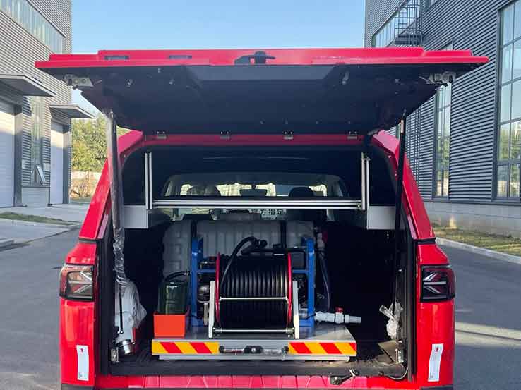 天河牌LLX5036TXFQC20BEV純電動器材消防車公告圖片