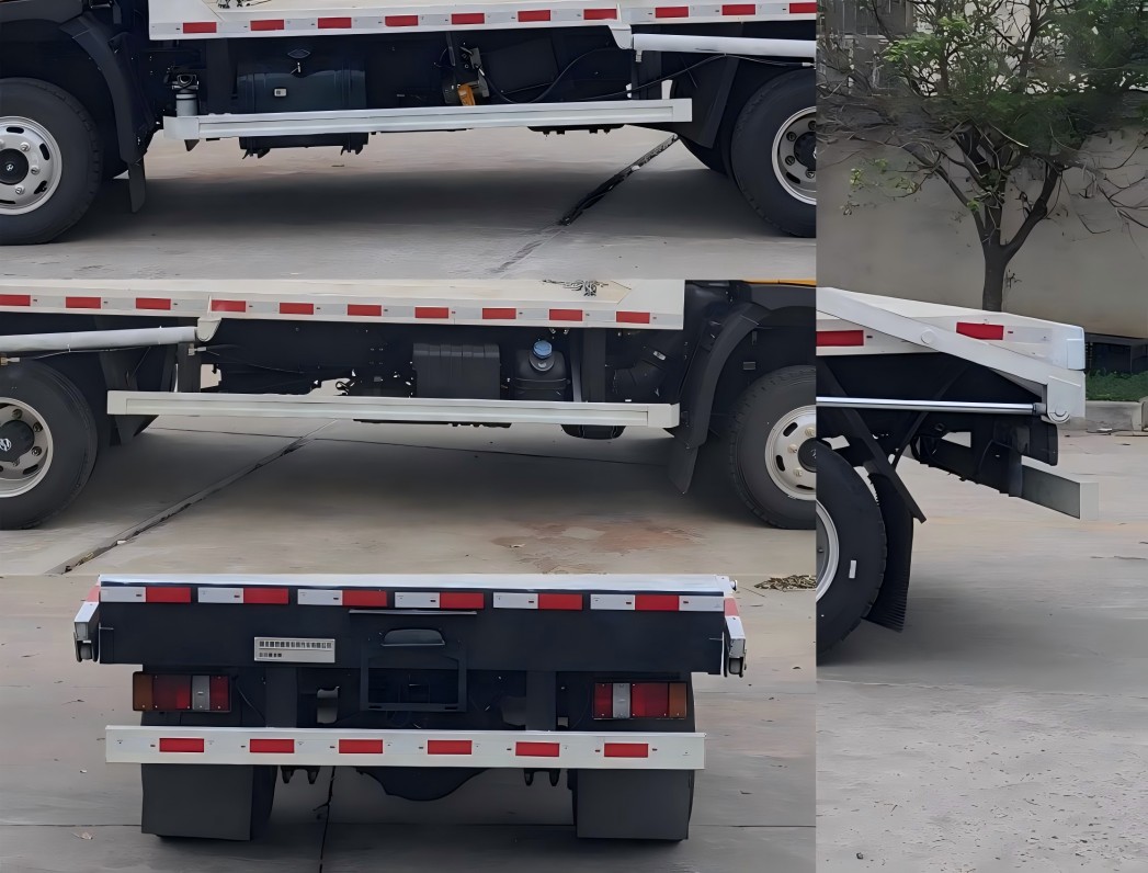 長(zhǎng)興德龍牌ZZZ5040ZBSEQ6擺臂式垃圾車(chē)公告圖片